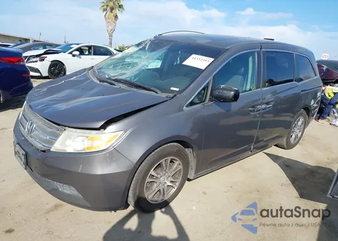 2011 Honda Odyssey Ex-L z USA, uszkodzony, nr VIN 5FNRL5H60BB007930